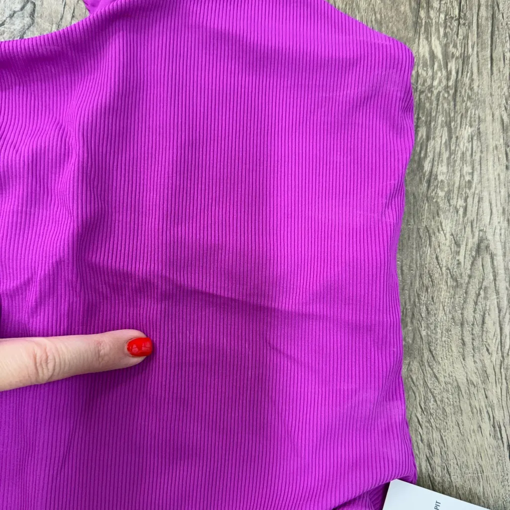 L SPACE Phoebe One Piece Bikini in‎ Pitaya size 10 - Image 2