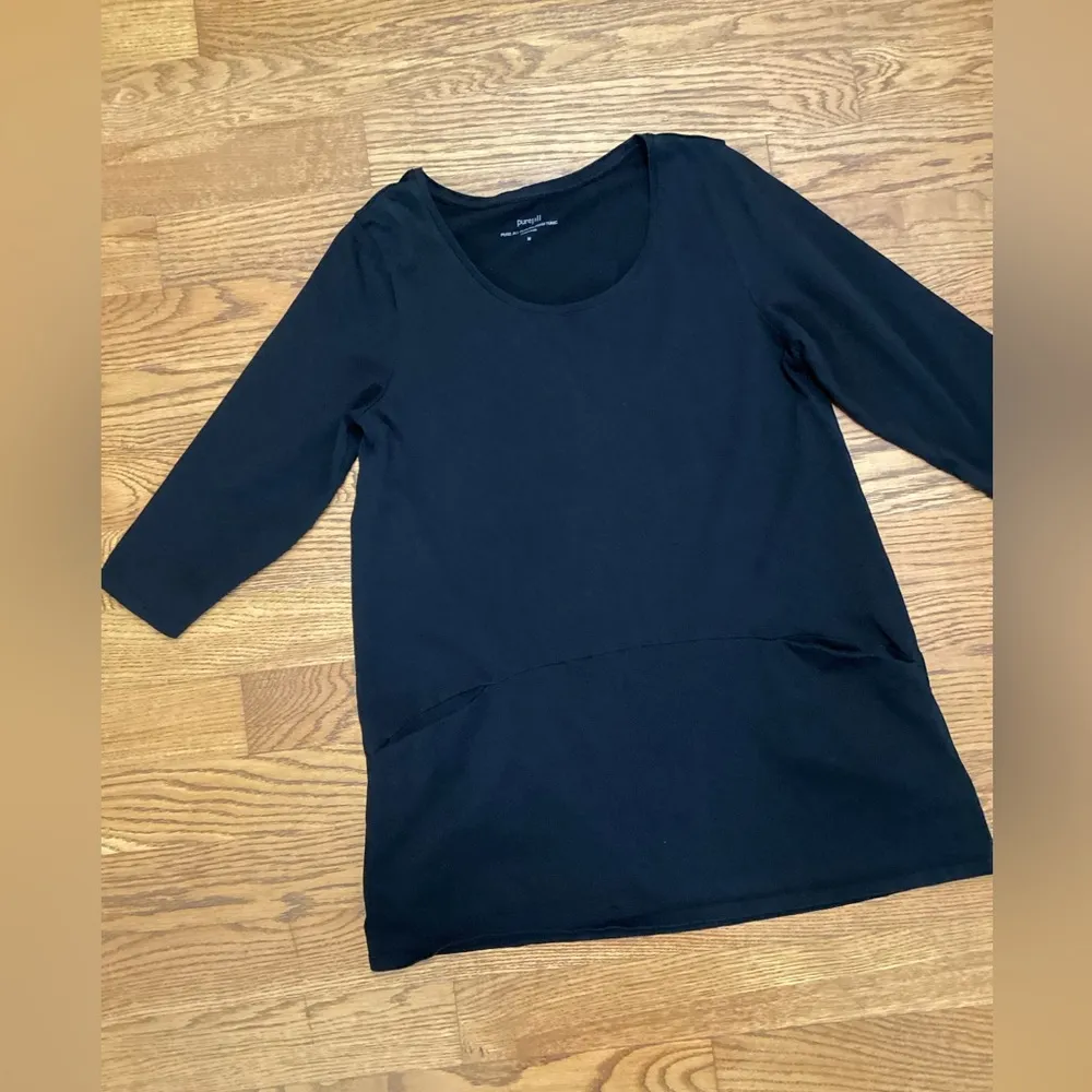 j Jill tunic. Black size Medium - Image 4