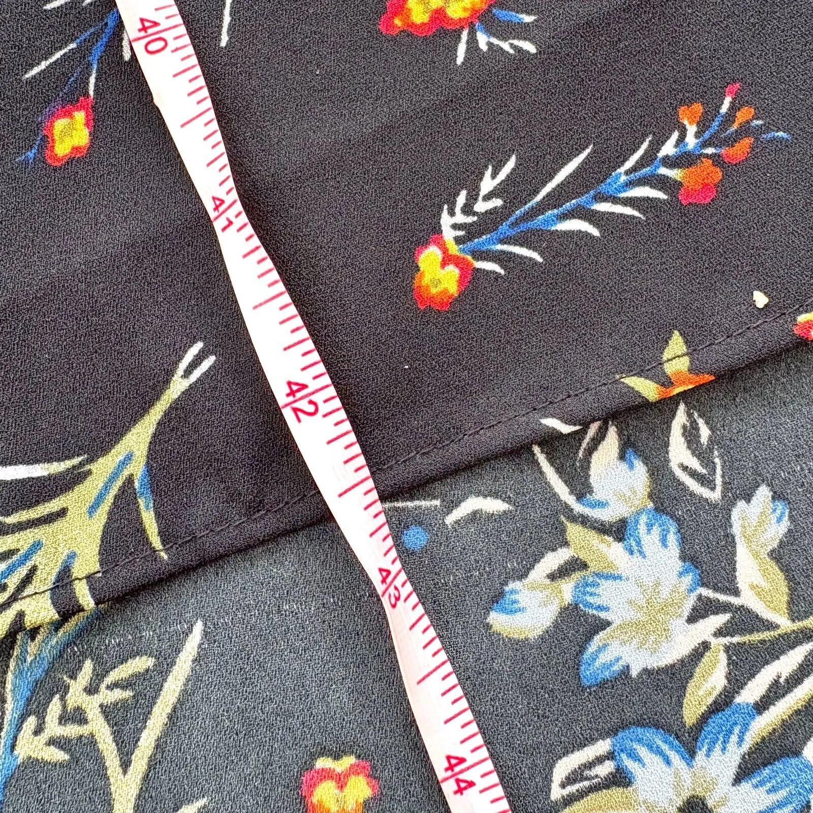 Walter Baker Emi Ruffle Floral Midi Dress‎ | Black Size 2 - Image 8