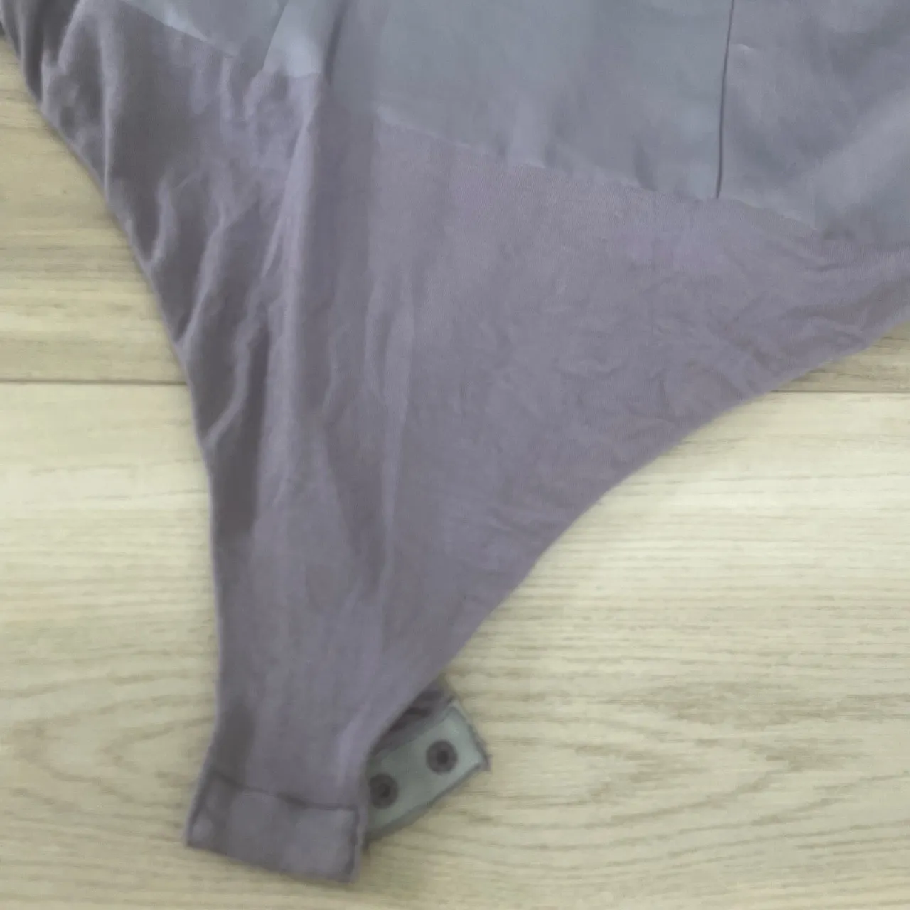 White Fox Boutique Aftershow‎ Bodysuit Steel Gray Purple Large - Image 4