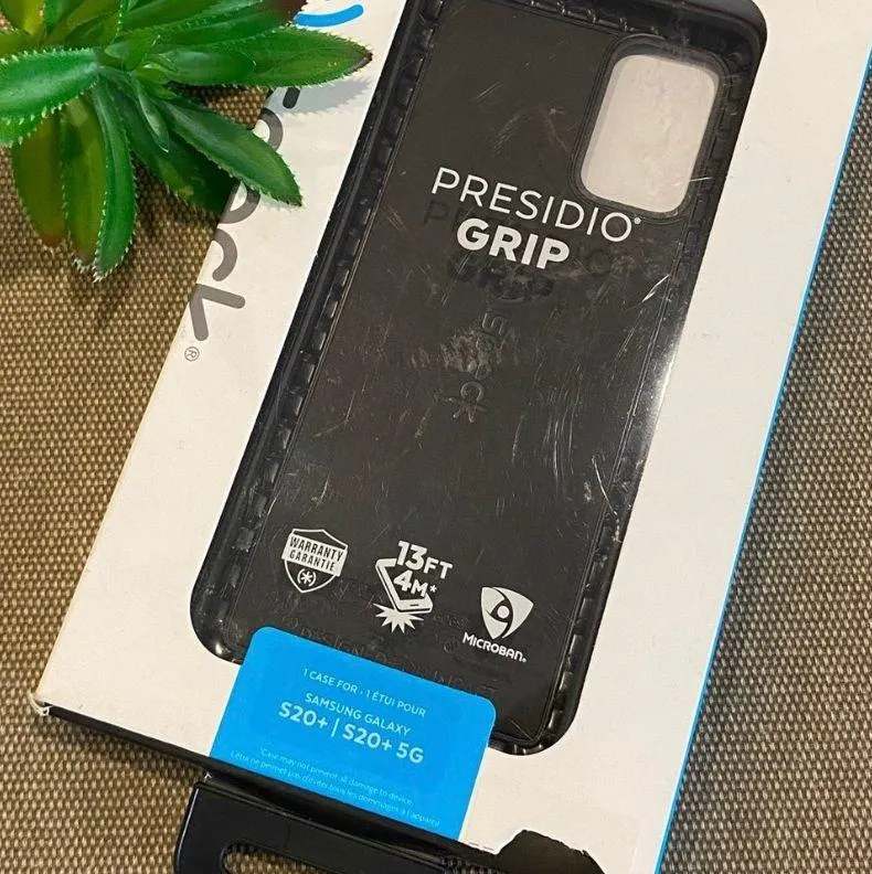 Presidio Samsung S20+ phone case black New - Image 3