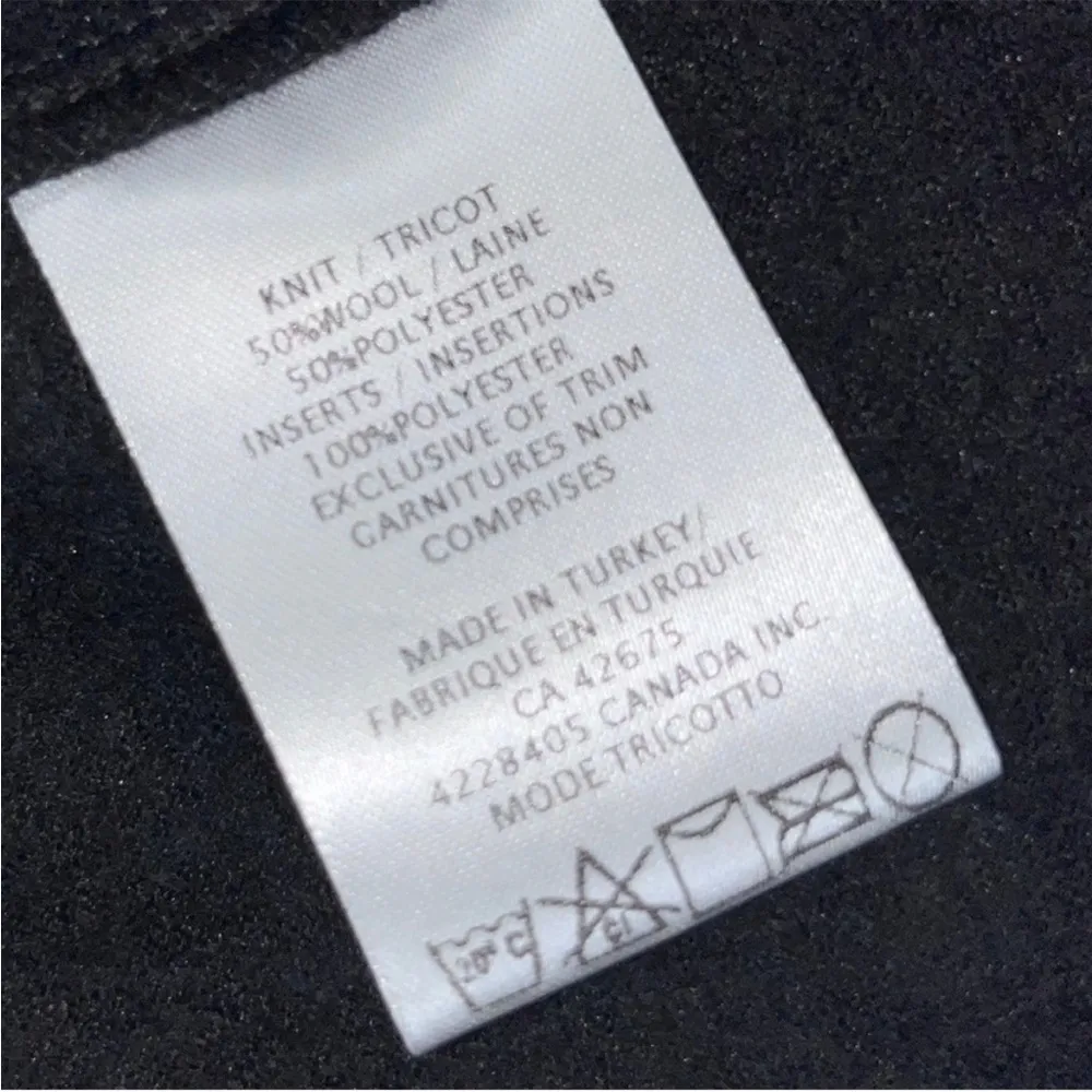 Jane & John Leopard Print Wool Knit Tunic Vest Size Small Red - Image 5