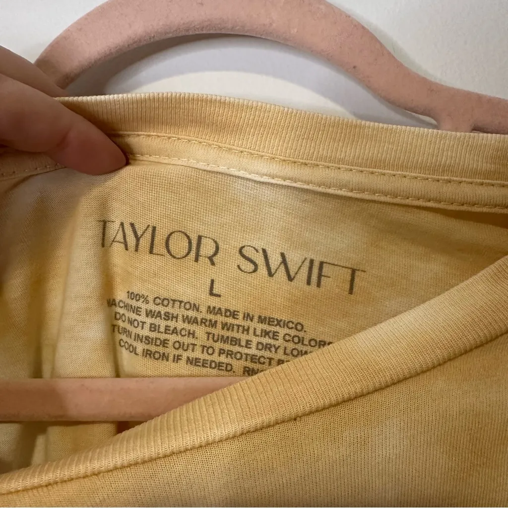 taylor swift fearless taylor’s version tie dye long sleeve shirt size large - Image 3