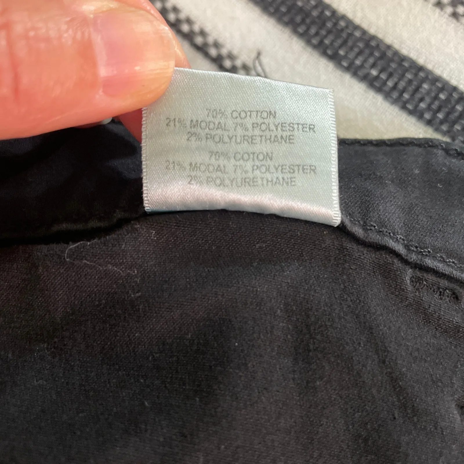 J Brand Arkin Zip Ankle Jogger Pants Black sz 31 Casual Comfy Athleisure Utility - Image 9