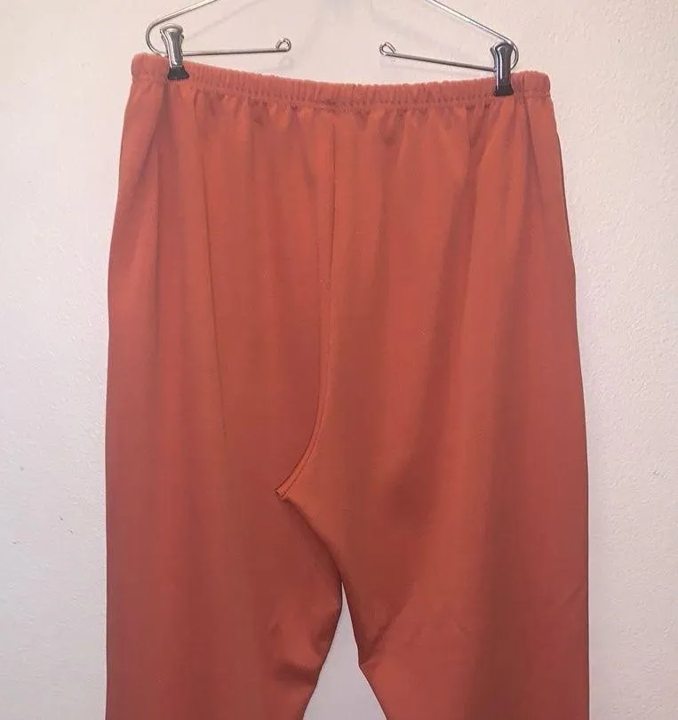 Sara Morgan 40A Orange Elastic Waist Pull On High Waist Pants - Image 6