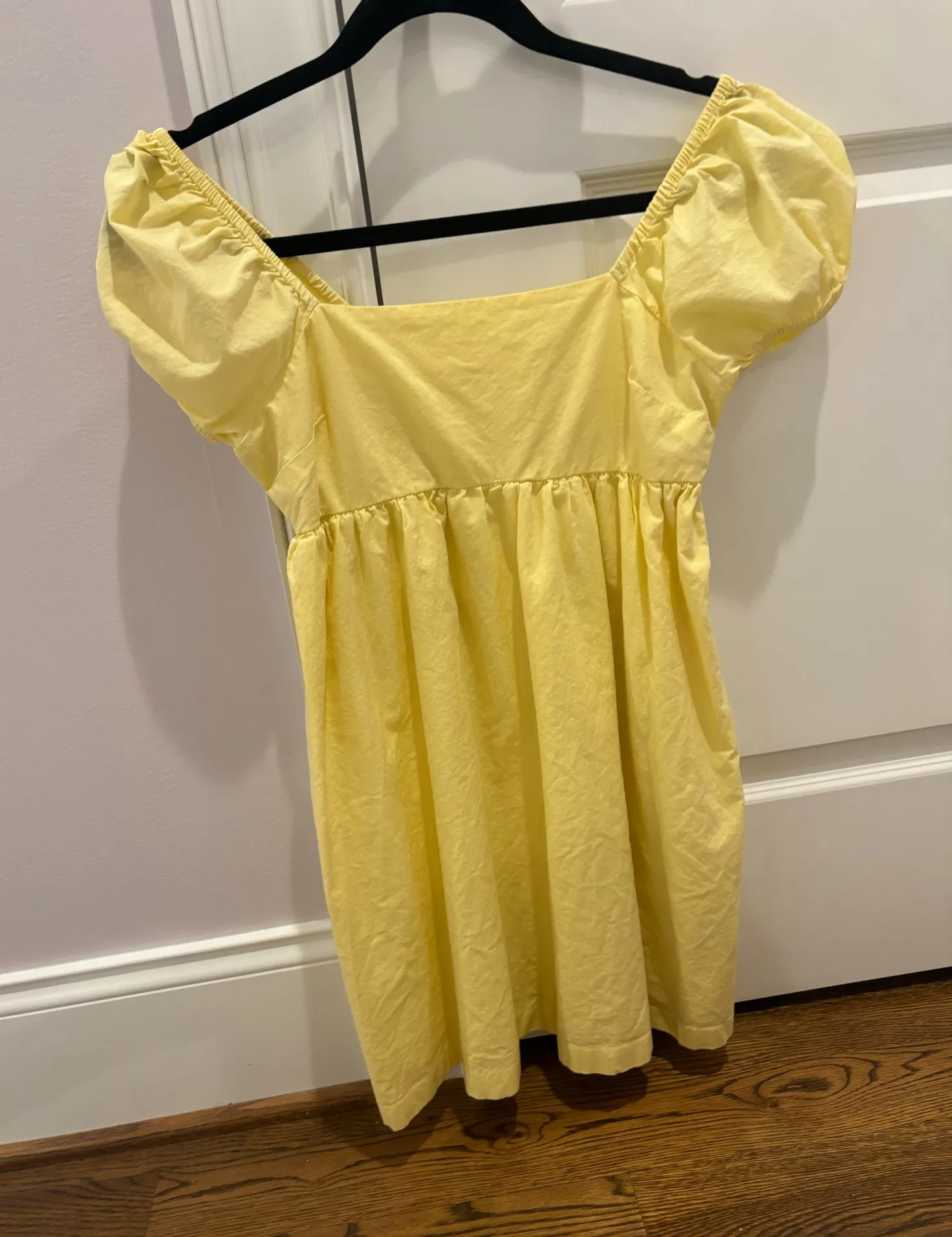 Yellow mini dress - Image 2