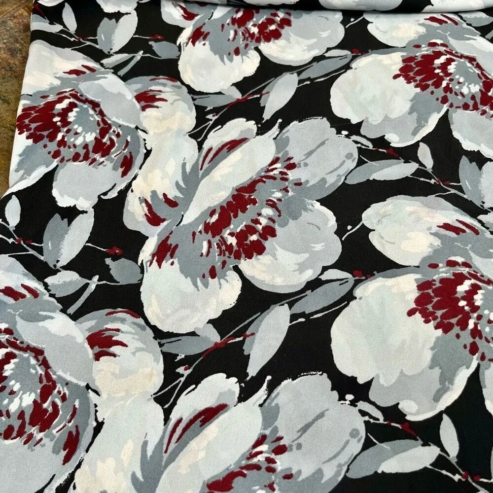 Loft Outlet Floral Petite Blouse LP - Image 9