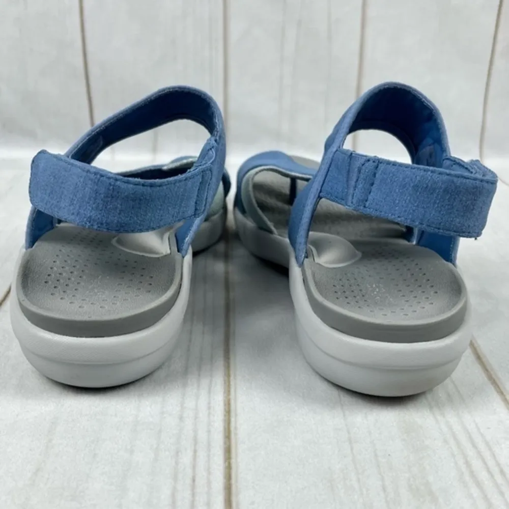 Bzees Carnival Washable Sandal blue size 10 - Image 6