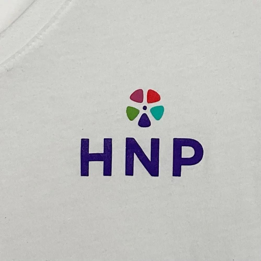 Next Level Apparel Ho’ola Na Pua White Logo Short Sleeve T-Shirt Large - Image 2