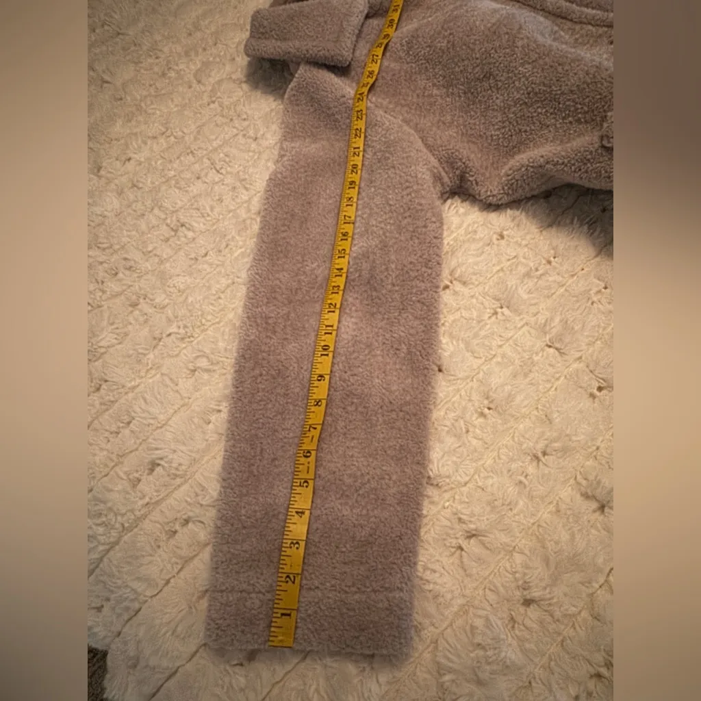 Rachel Zoe Faux Fur Teddy Bear Coat Sz Large - Image 12