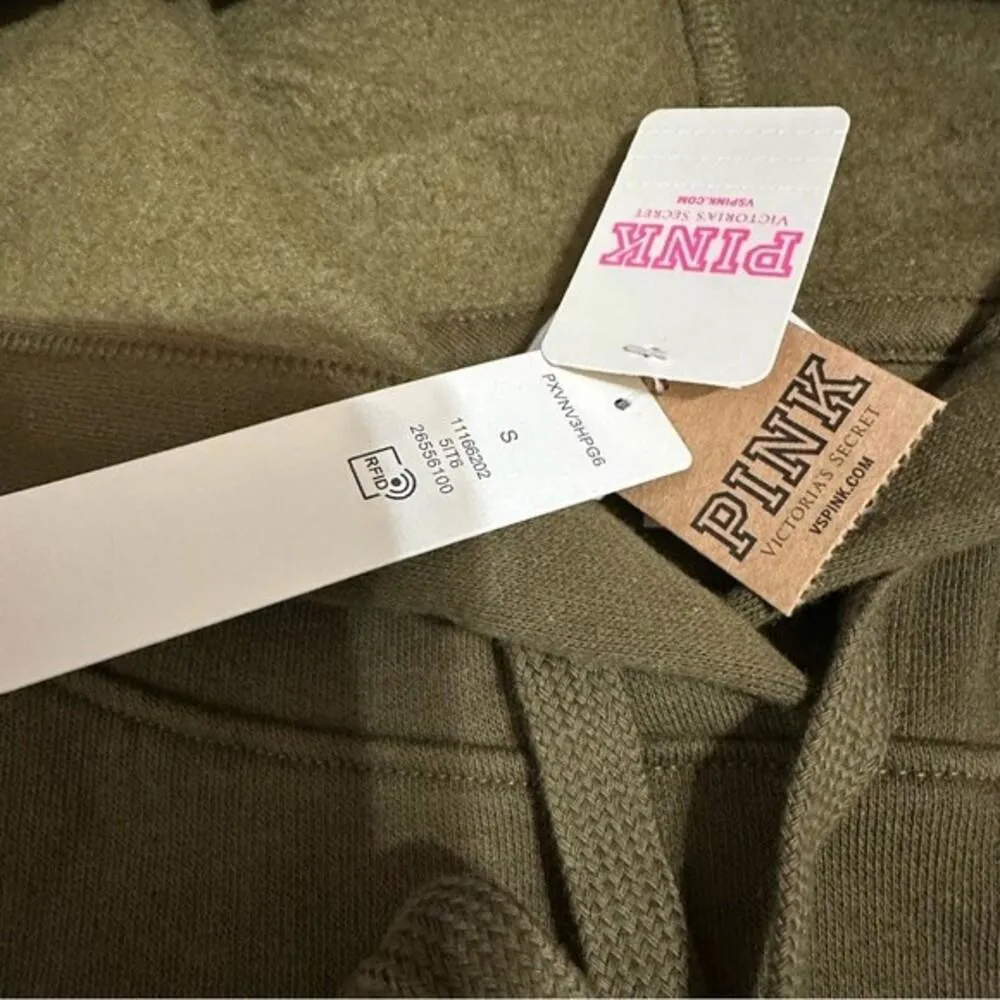 PINK Victoria secret hoodie and short set - Image 6