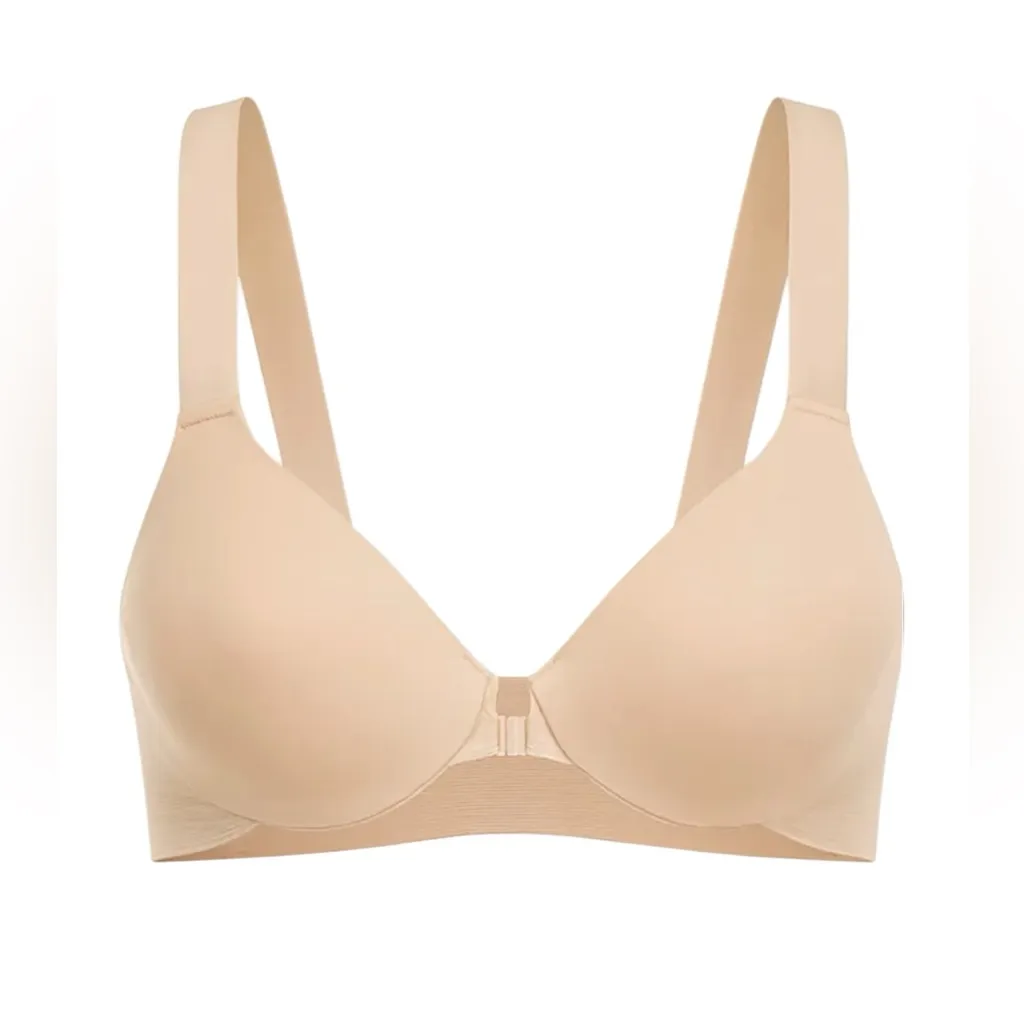 SPANX - Bra-liluja! Full-Coverage Underwire Bra Nude Sz 38DD - Image 2