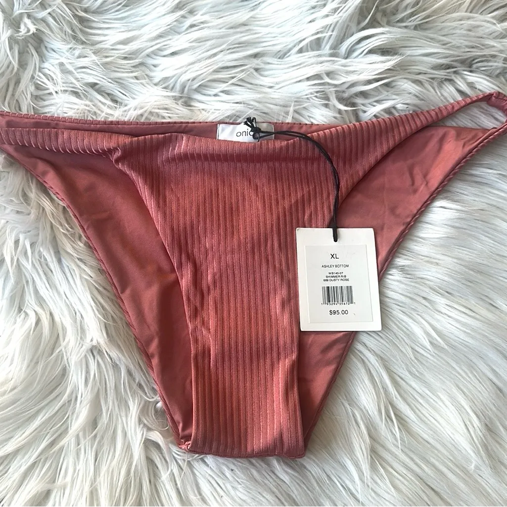 ONIA Ashley Bottom in Dusty Rose - Image 3
