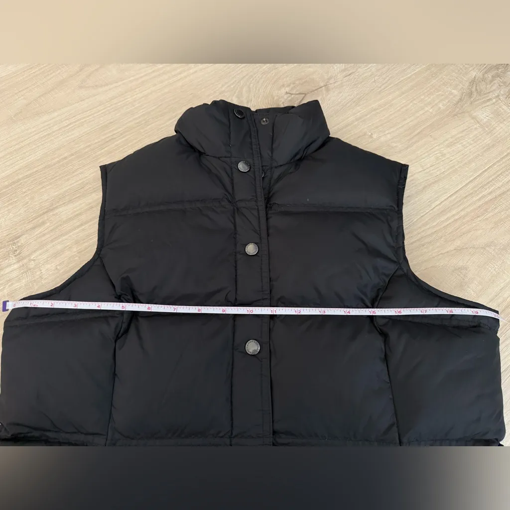 Land’s End Women’s Down/Feather Filled Puffer Vest | Black | Medium 10 - Image 6