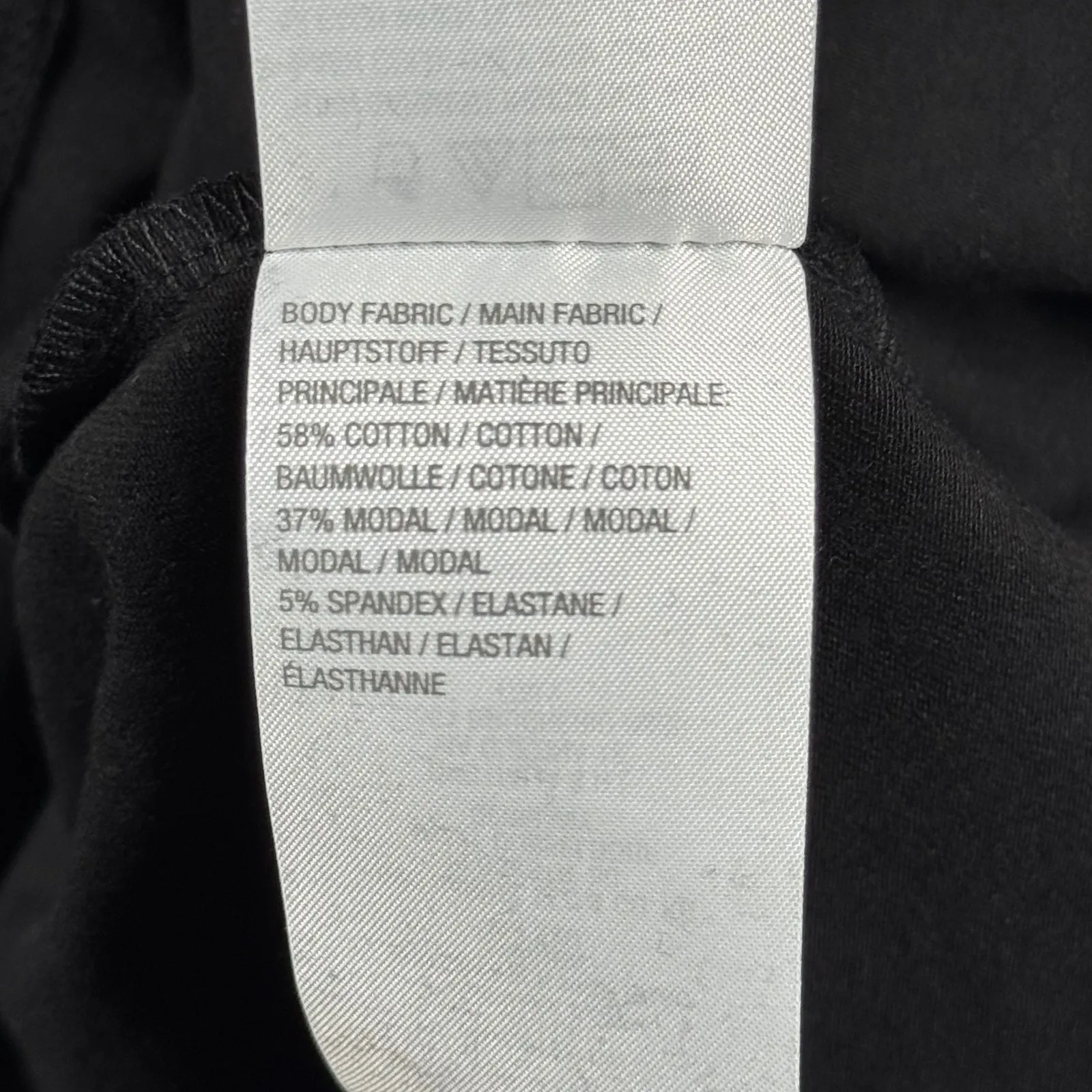 Belle Kim Gravel Blouse M Black Studded Cold Shoulder Tunic Top Embellished Size M - Image 6