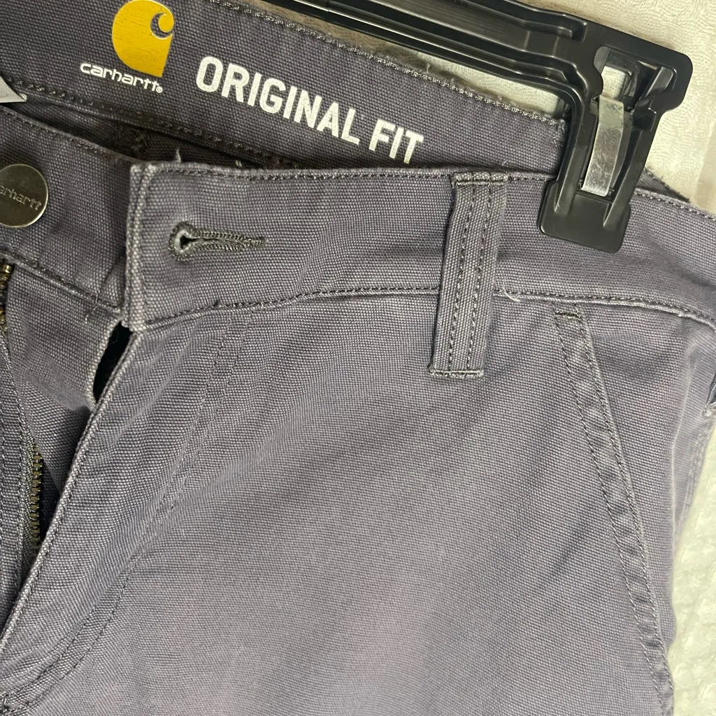 Carhartt Women's Gray Boot Cut Pants - Image 2