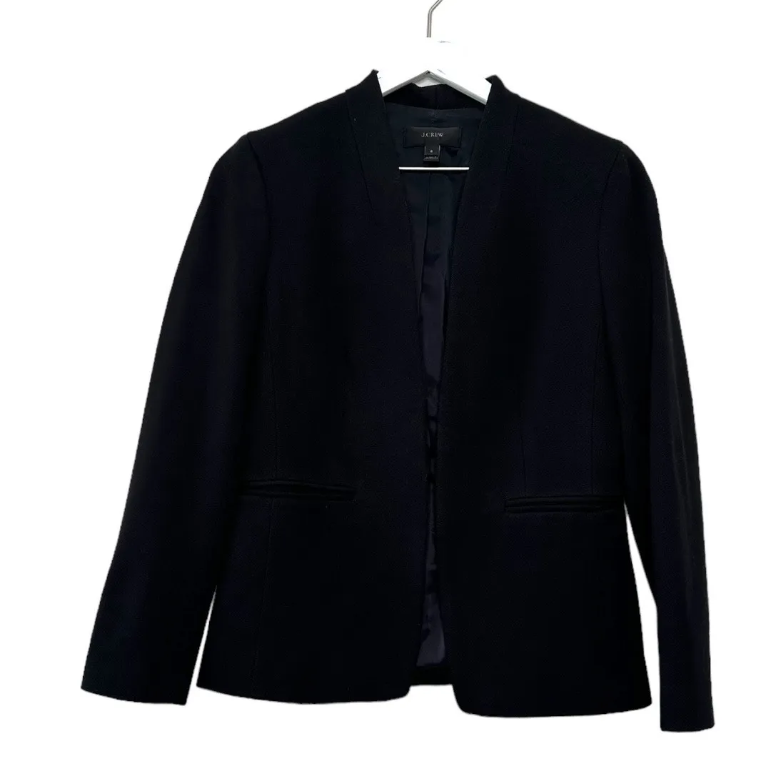 J.crew Black Going-out blazer in Stretch Twill Size 6 - Image 2