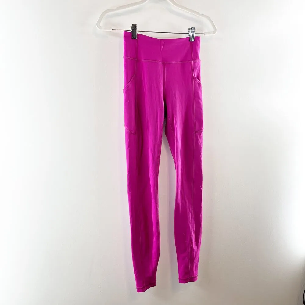 Lululemon Invigorate High-Rise Tight Leggings 28" Ripened Raspberry Pink 4 - Image 9