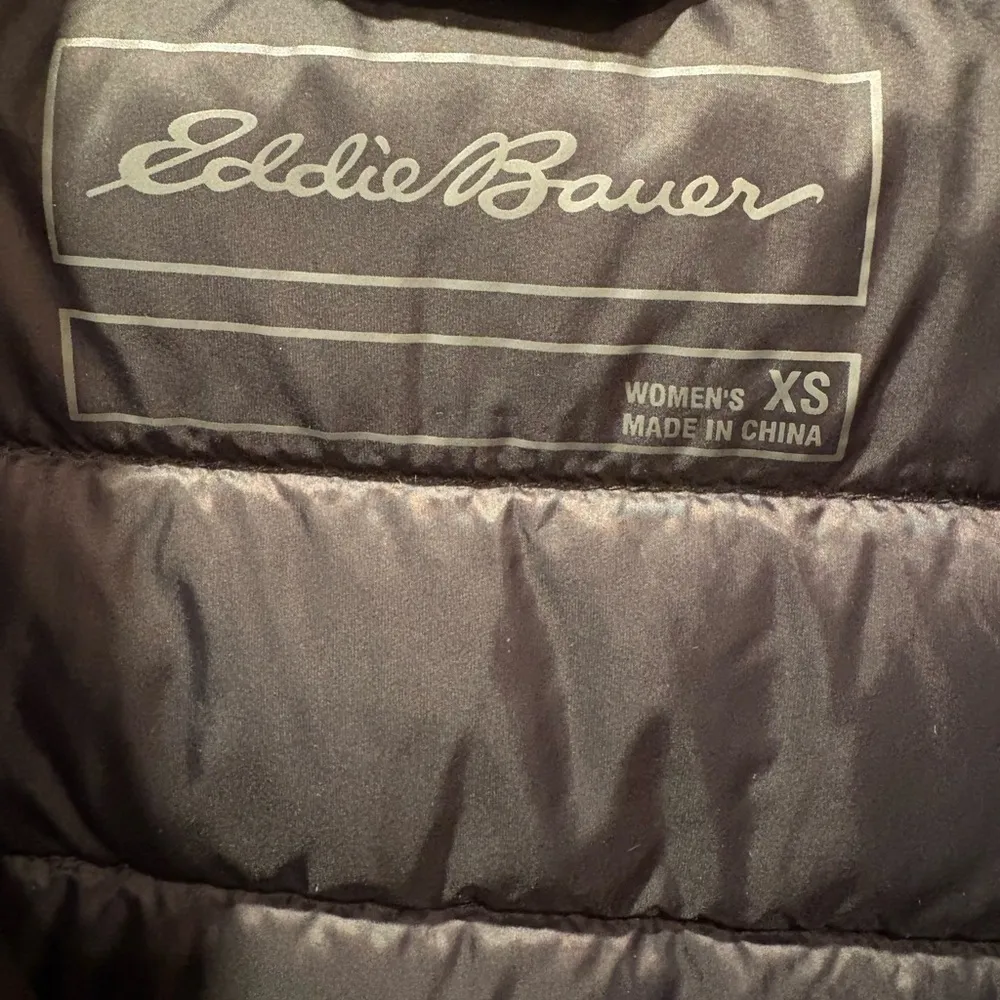 Eddie Bauer Women’s CirrusLite Down Hooded Jacket Parka Blue XS - Image 4