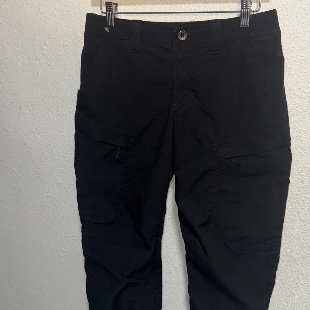 5.11 Tactical black utility cargo pants sz 6 short - Image 8
