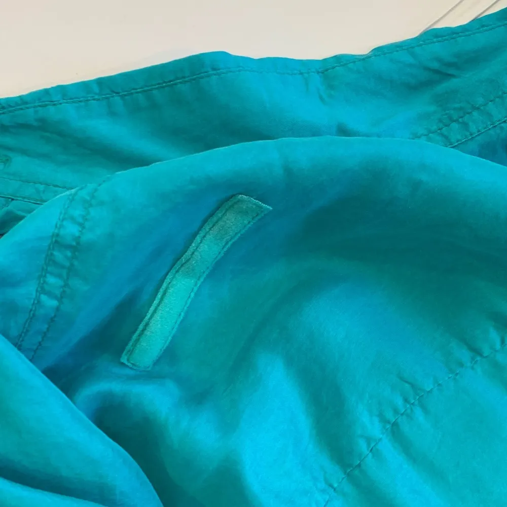 Vintage 80s Kunto Turquoise Button - Image 8