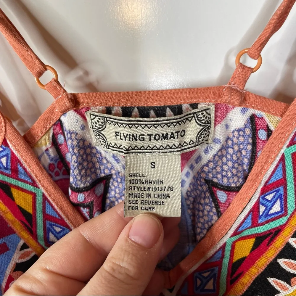 Flying Tomato Tank Top Tunic Size Small - Image 3