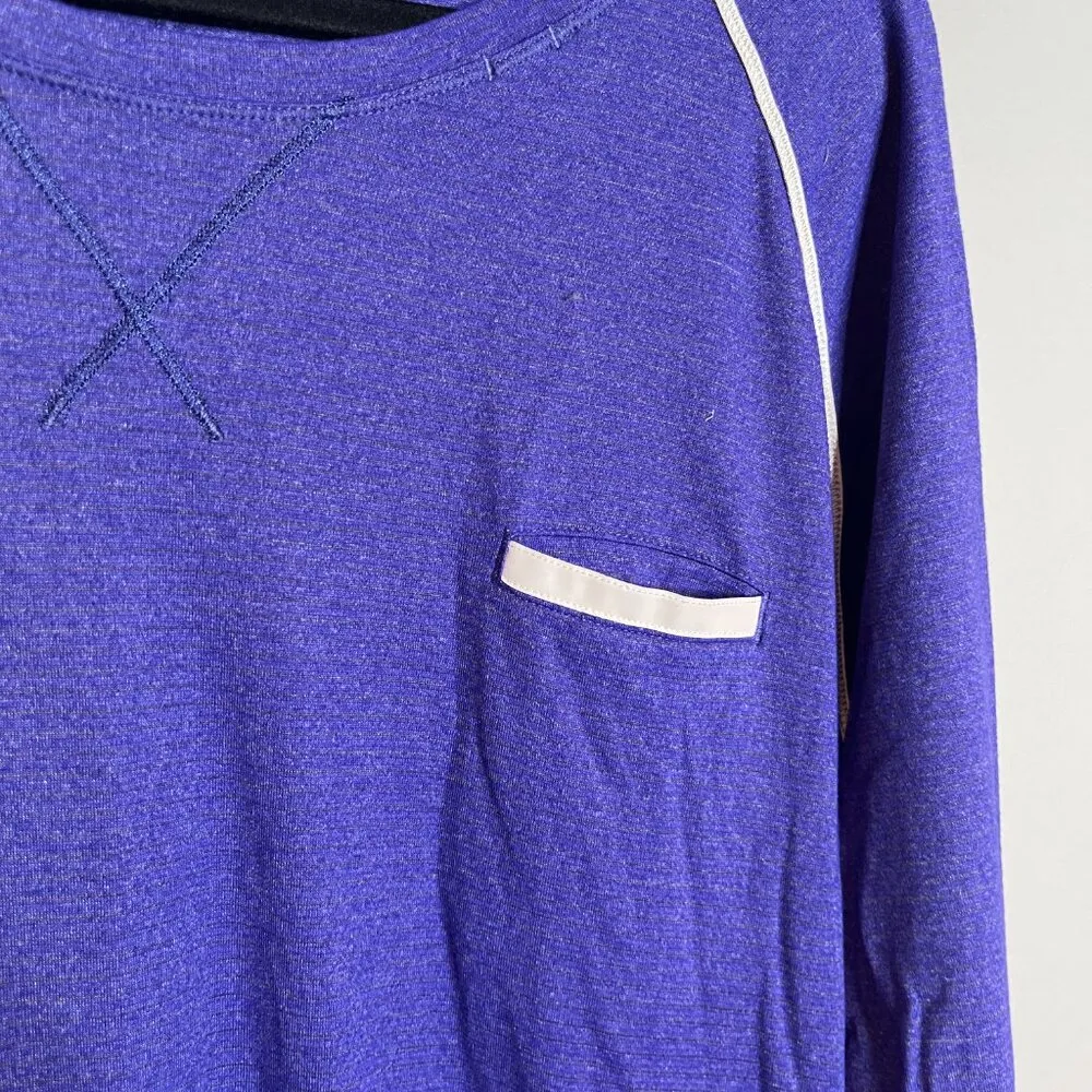 Lululemon indigo Weightless crew long sleeve top - Image 2