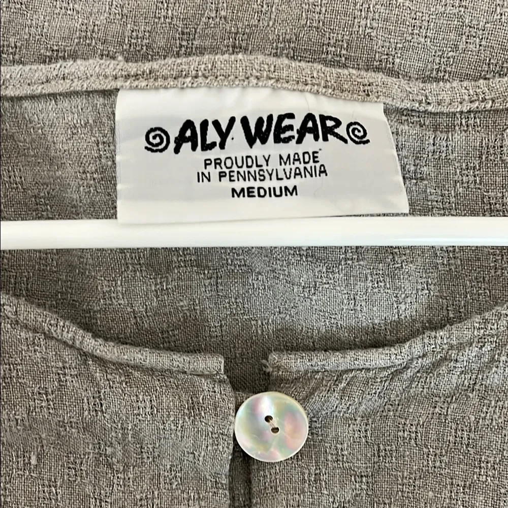 Vintage Aly Wear Linen Lagenlook Relaxed Fit 3 Piece Set - Image 5