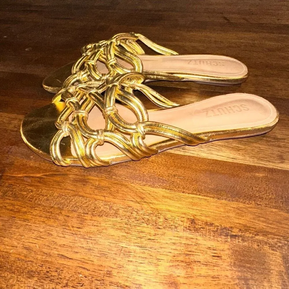 NWOB Schutz Soffy Flat Sandal - Image 3