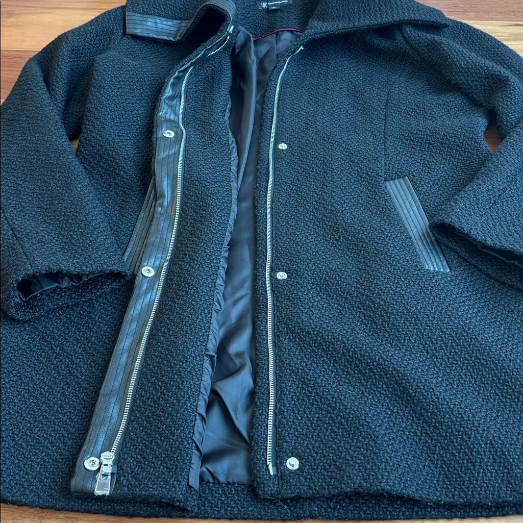 NWT INC International Concepts jacket Black Size XL - Image 4