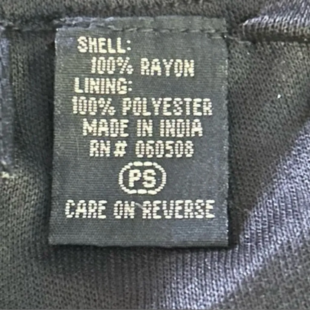 Y2K vintage boho skirt Black - Image 4