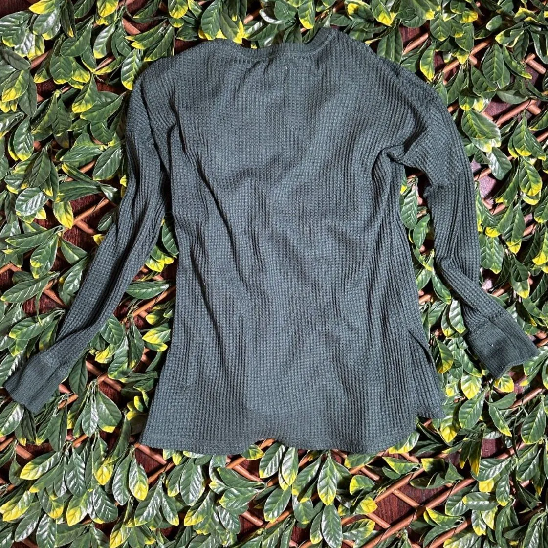 Abercrombie and Fitch Soft AF and Cozy Green Ribbed Sweater Size Small - Image 7