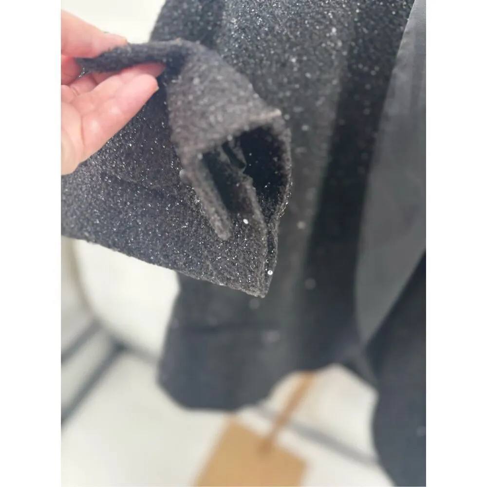 Calvin Klein Black Sequin Blazer Women’s Plus Size 24W Jacket - Image 9