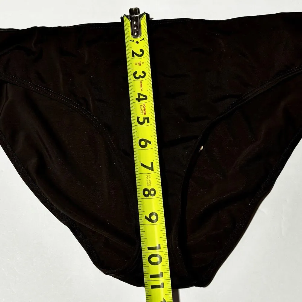 Mossimo Bikini Swimsuit Top, Merona Bikini Bottoms Women’s Size 16W Brown Boho - Image 9