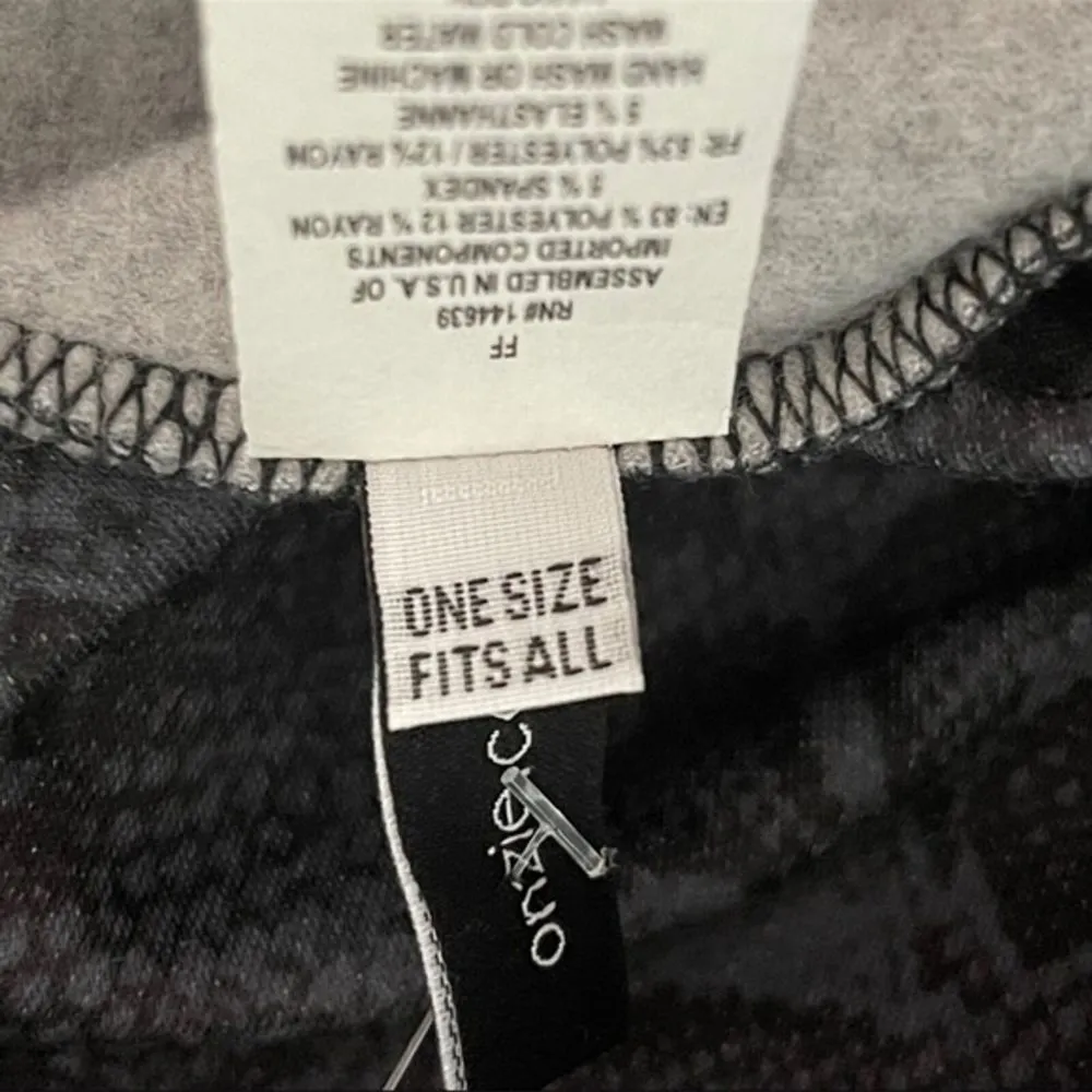 Onzie Shirt Women One Size Blue Navy Serpent Slouchy Boyfriend Sweatshirt Casual - Image 6