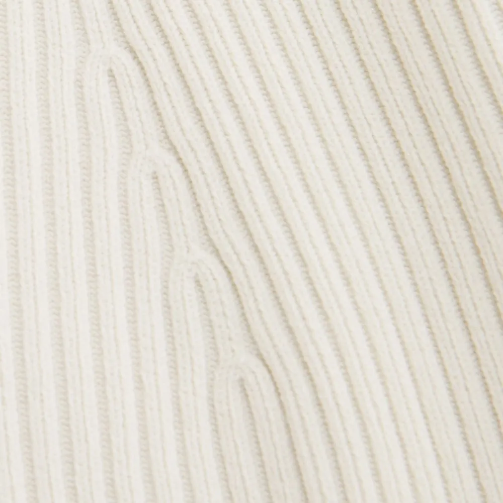 NWT Lululemon Asymmetrical Knit Dress / Wisp Yellow/White / M - Image 5