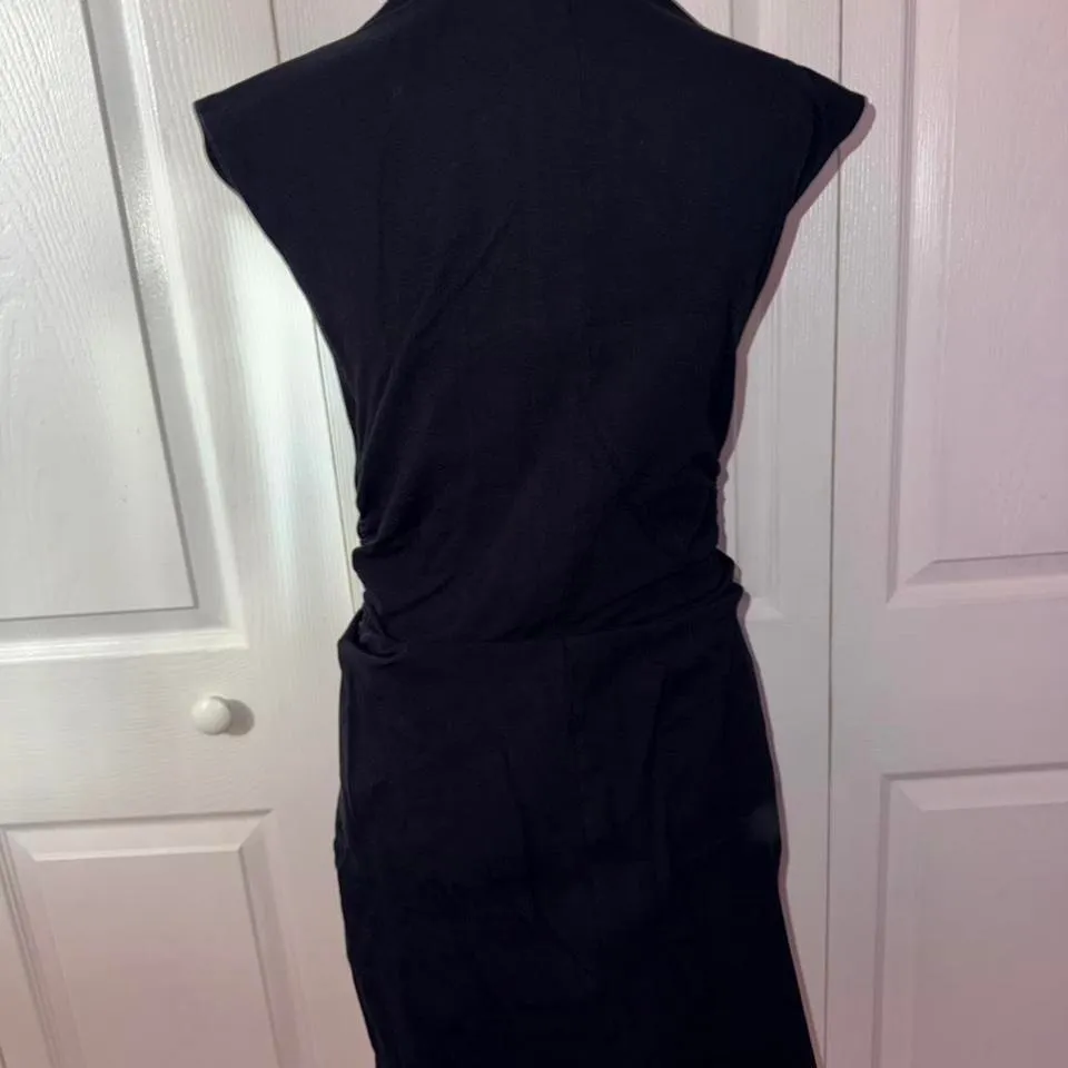 Reformation Alden Funnel Neck Dress Size Medium - Image 2