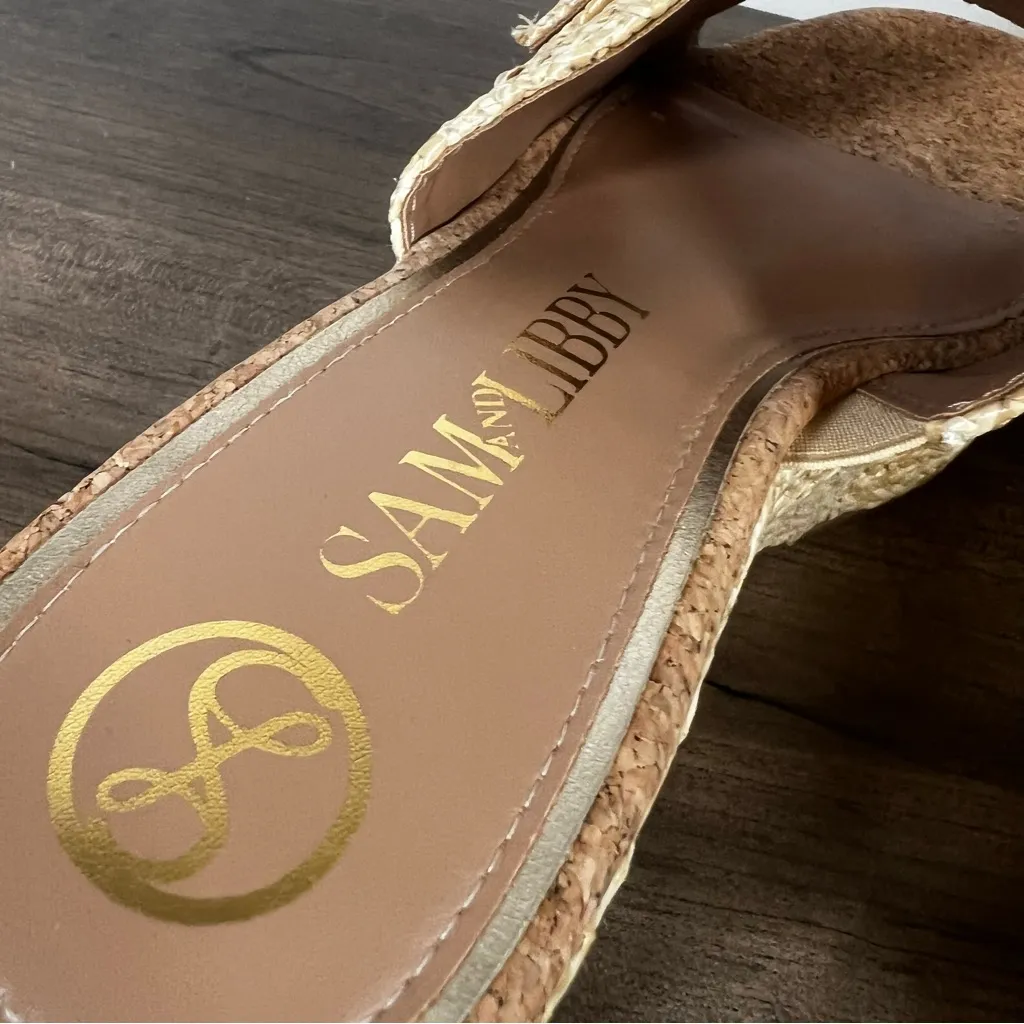 Sam and Libby Crysta Platform Wedge Women's Sandal Size 9 #250992 - Image 10