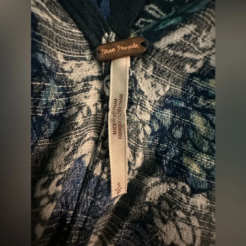 Free People floral Smooth Talker Tunic dress/top - Image 4