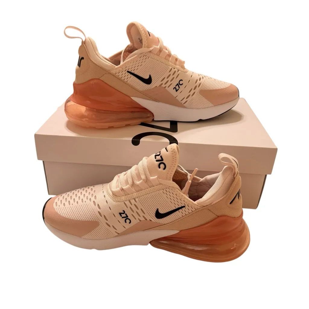 Nike Womens Size 8 AirMax 270 Athletic Shoes Light Soft Pink Sneakers New In Box - Image 4