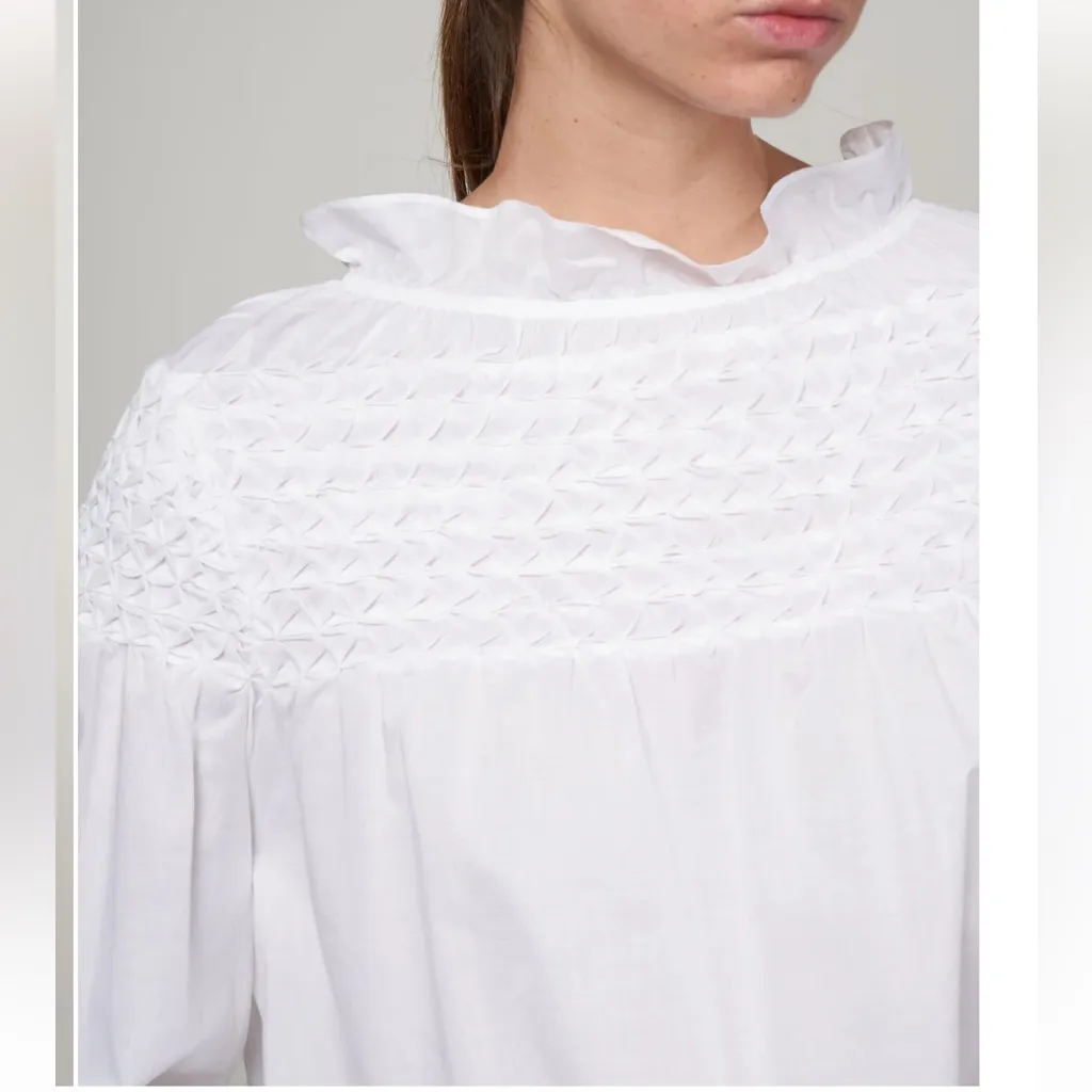 Merlette Majorelle Hand Smocked Blouse - Image 5