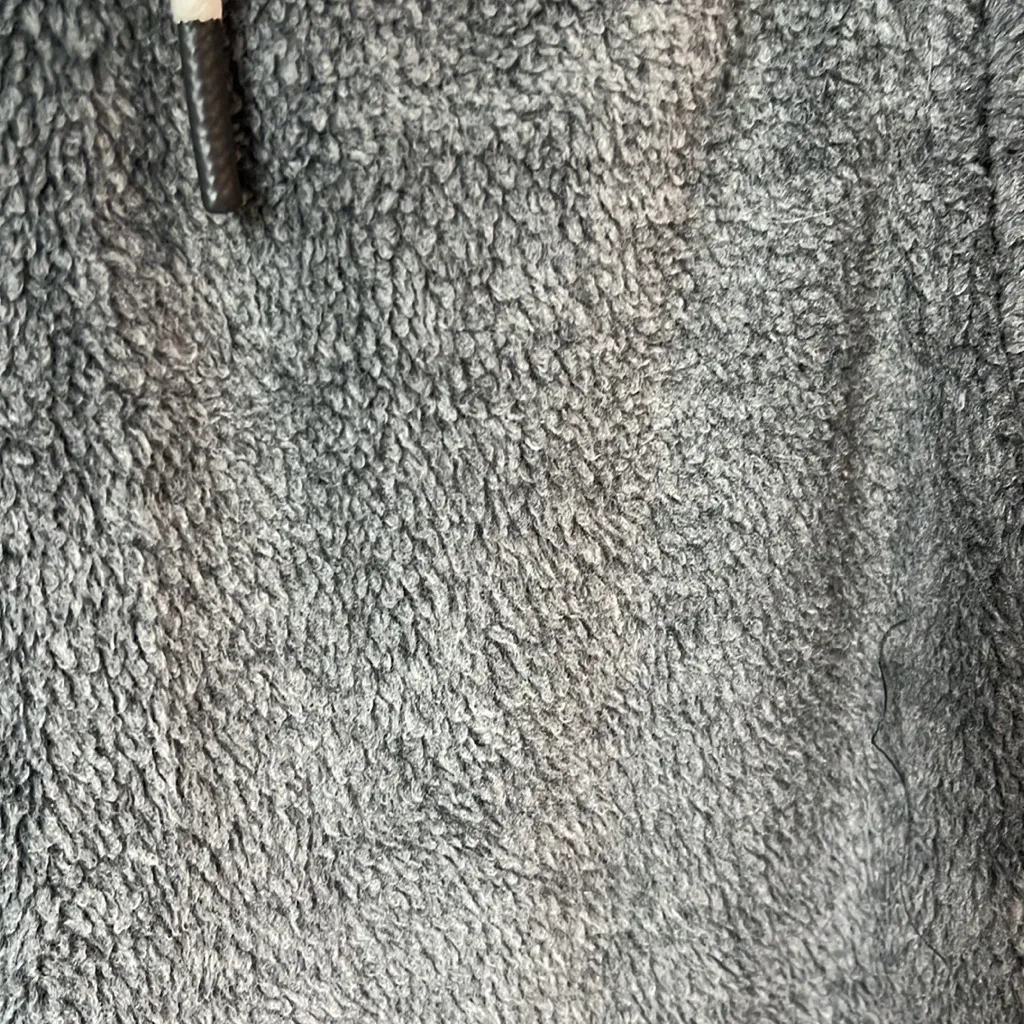 Reverse Fleece Gray Joggers Soft Comfy Sweatpants Womens Medium - Image 10