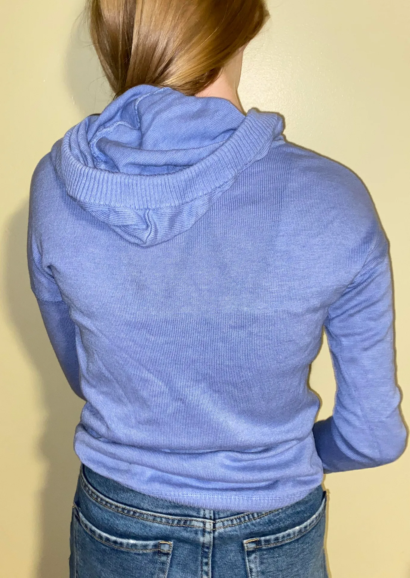 T/O Hoodie Purple Size XS - Image 2