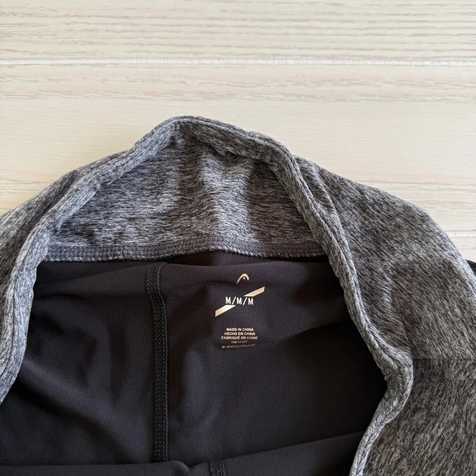 HEAD Women’s Medium Heathered Gray Stretch Active Skorts - Image 2