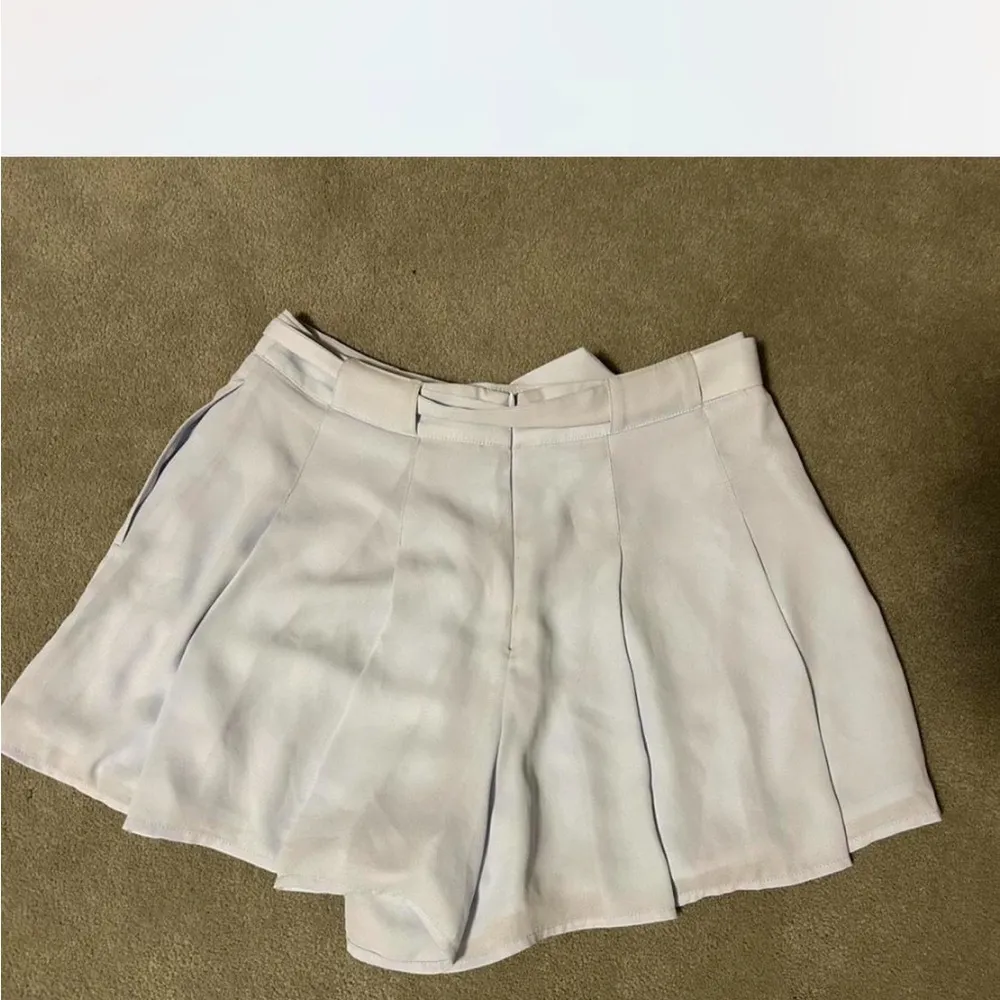 Aritzia Blue Shorts with Belt Size 6 - Image 5