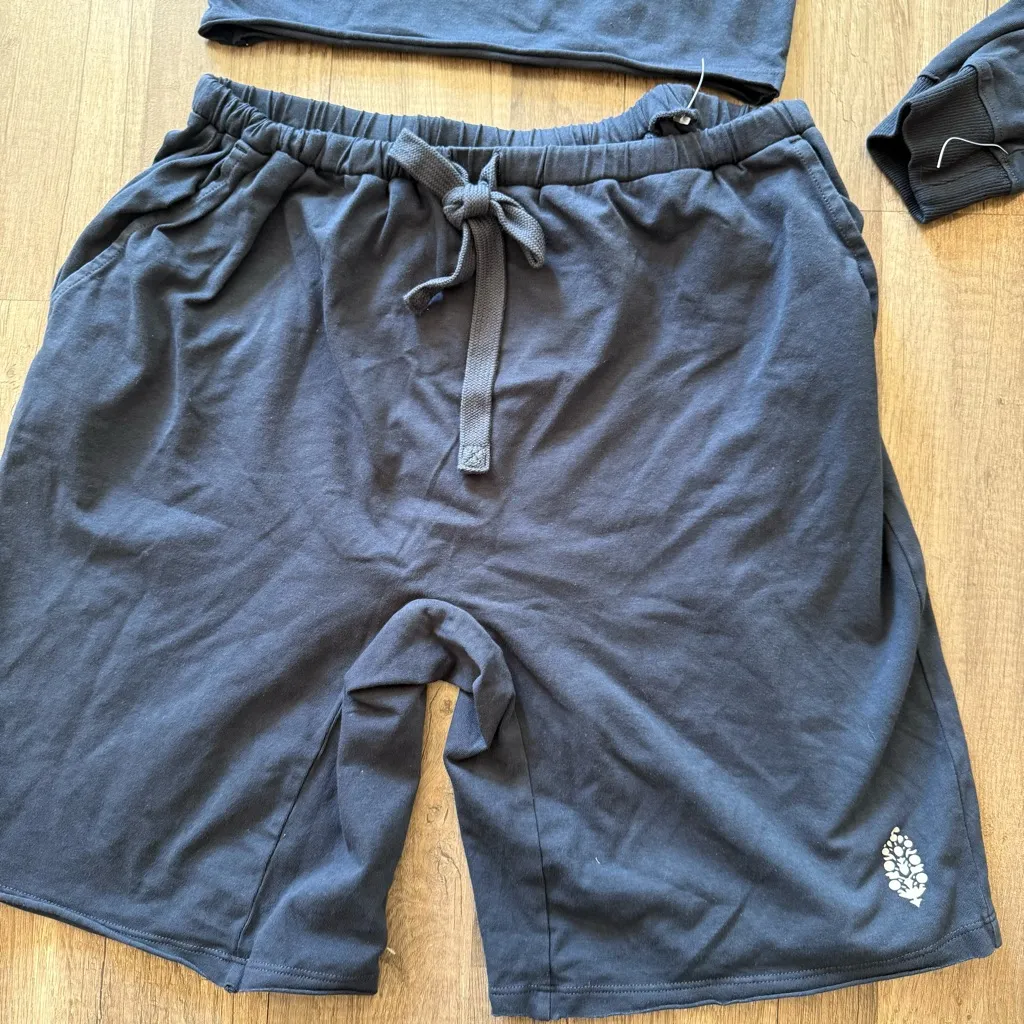 NWOT FREE PEOPLE Hot Shot Easy Set Blue - Image 4