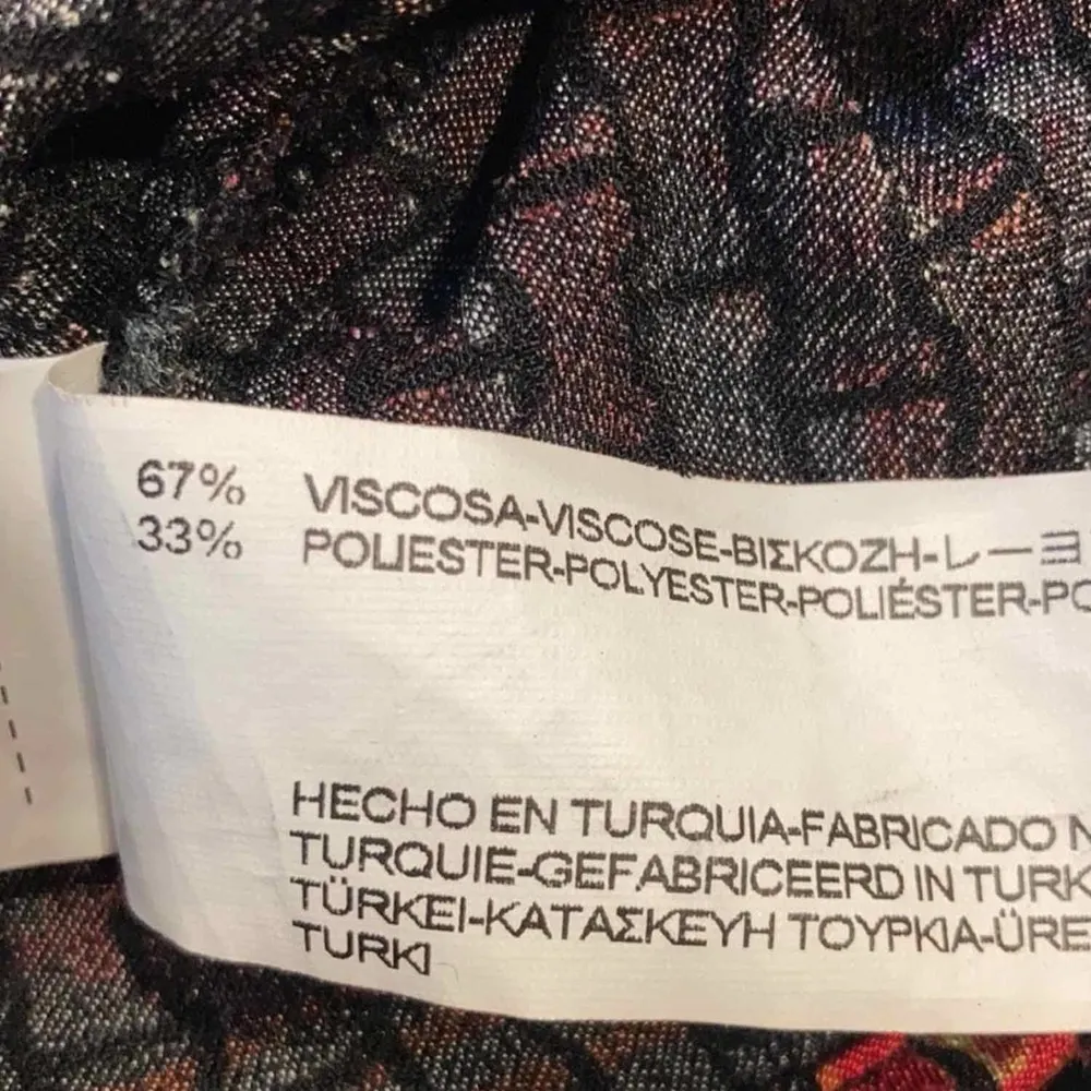 Zara Patchwork Print Midi Dress Size Medium - Image 10