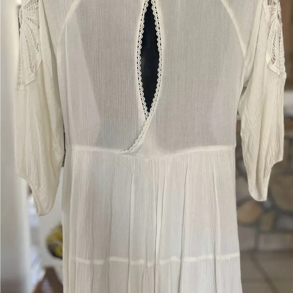 beautiful summer entro ivory boho dress size S - Image 3