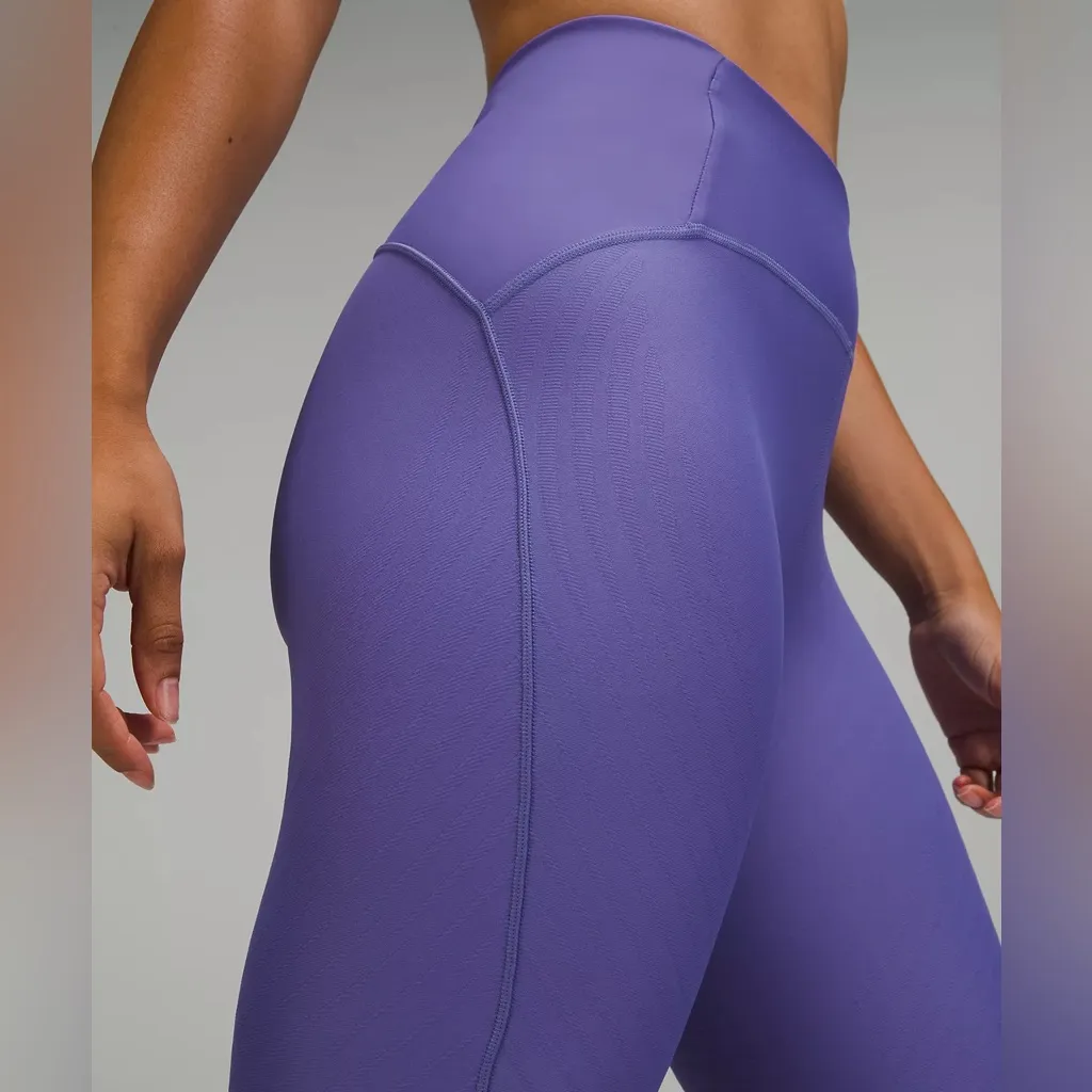 🍋 LULULEMON Senseknit Running High-Rise Tights in Charged Indigo Size 14 - Image 9