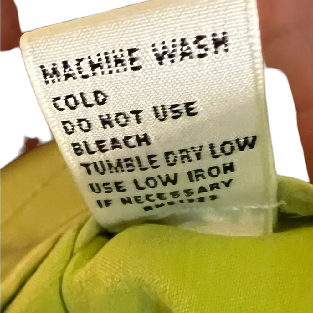 Chaus Bright Lime Green Jacket 16W - Image 7